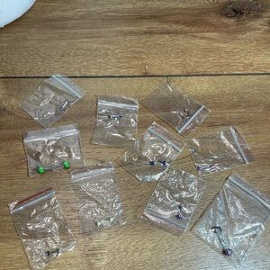 10 piece assorted Body Jewelry all new